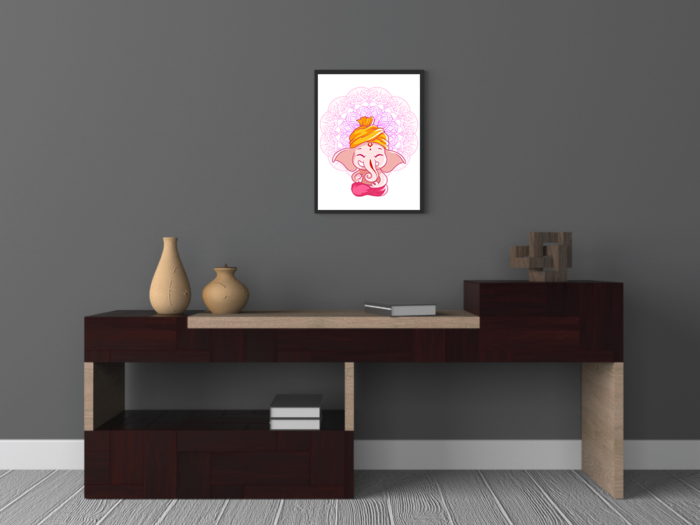 Cute Little Blessing Ganapati - 3