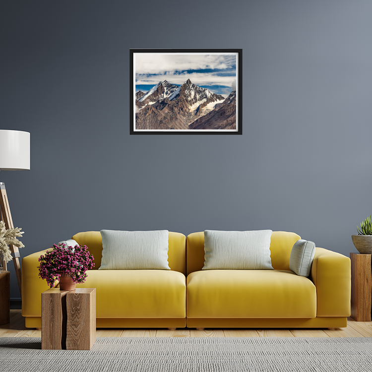 Elegant Mountain under Blue Sky - 2
