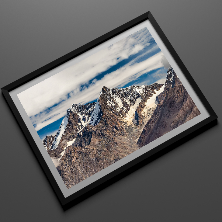 Elegant Mountain under Blue Sky - 3
