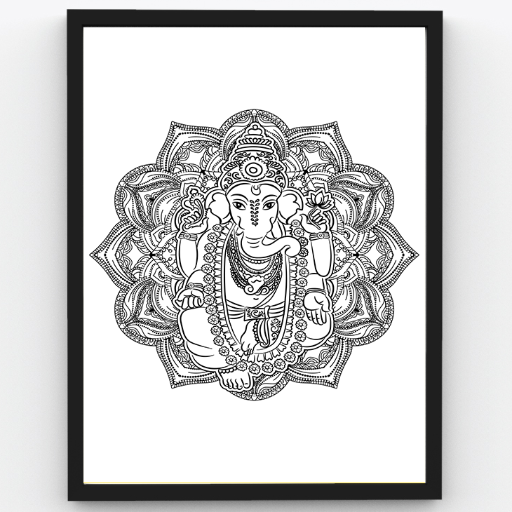Ganeha Ornate Art - 1