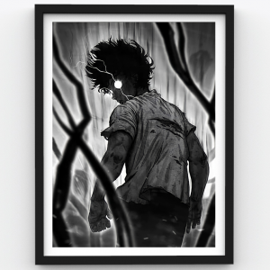 Mob Psycho 100 – Kageyama Killer Look – Anime Premium Poster Frame