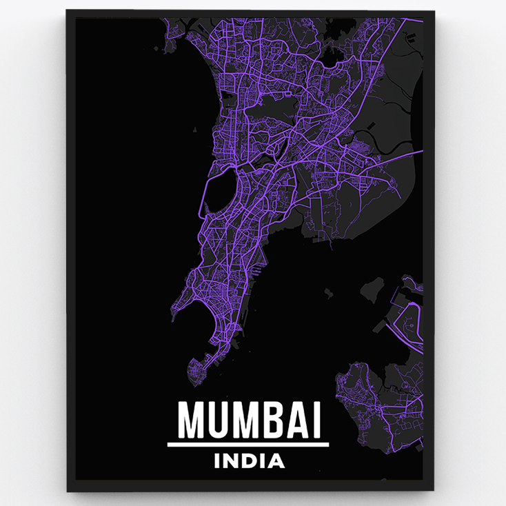 Mumbai - dark purple