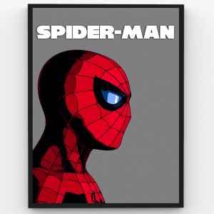 Spiderman – Gaze of the Spider – Superheroes Premium Poster Frame