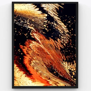 Peace amidst Chaos Abstract Art – Peace of Mind Premium Poster Artwork